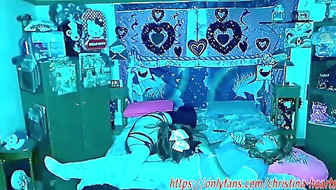 Horny brunette with a sexy ass has sex with a blonde friend