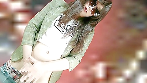 Japanese amateur anal fetish scene with shaved pussy