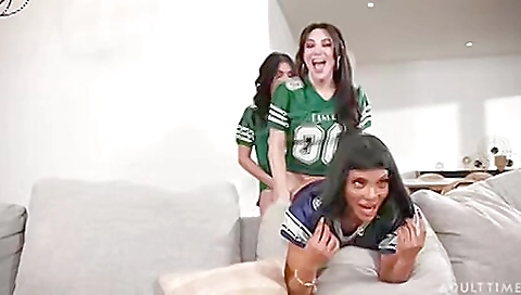 Teen with big natural boobs gets fucked hard by a big dick