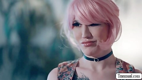 Redheaded babe is having anal sex in hd porn movie