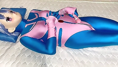 Busty beauty in her homemade cosplay masturbation video