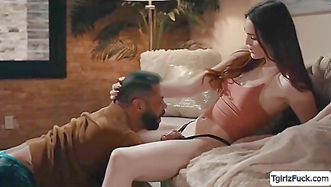 Brunette whore tori easton rides and sucks a big dick